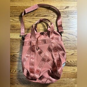 Caraa Sport Bucket Large Athena Tote Gym Bag Mauve Pink Flaws